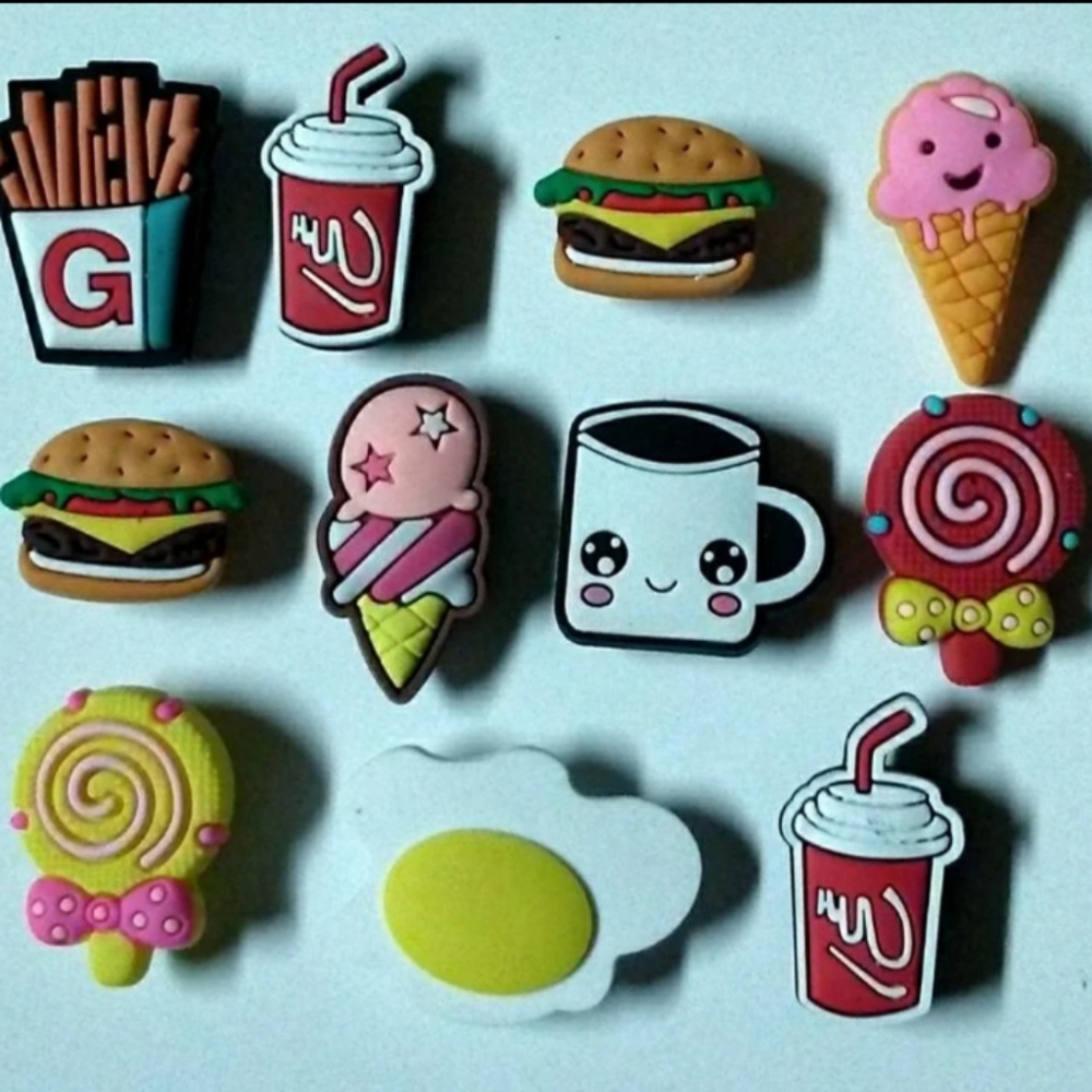 10 pcs. Shoe Charms for crocs